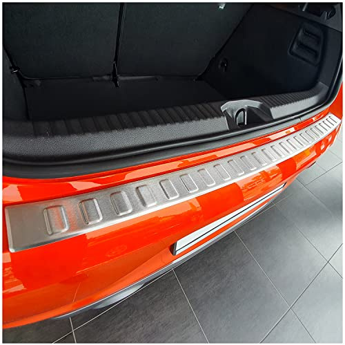 tuning-art Ladekantenschutz passend für Renault Clio V 2019-2025 | V2A Edelstahl Passgenau Abkantung Rostfrei Spezialklebeband Reinigungstuch Montageanleitung