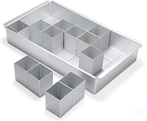 Beyond Dreams Variable Kuchenform Kuchen in Zahlen oder Buchstabenform - Backform aus Aluminium - individueller Kuchen für Ihre Liebsten zum Geburtstag Jahrestag Jubiläum