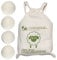 Wool Dryer Balls XL Fragrance Free Eco Friendly Tumble Dryer Clothes Softener (4 Pack)
