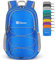 ZOMAKE Ultraleicht Faltbarer Rucksack 28L,Kleiner Rucksäcke Wasserdicht Wanderrucksack Packable Backpack für Damen Herren Outdoor Wandern(Dunkelblau)