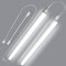 2x Luz Armario, Conectable 30CM Regleta LED, 4000K Tubo LED, 4W Neon LED con Interruptor de ON/OFF, Iluminación Empotrada para Cocina, Bar, Escaleras, Tocador, Guardarropa, Banco de Trabajo