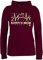Pullover Damen Hoodie Frauen - & Fasching - Konfetti im Herzen Herzschlag I Köln Karneval - L - Burgundrot - karnevalspulli karnevalspullover Faschings Regenbogenfarben Langarm karnevalshoodie