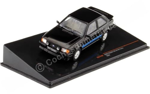 Ixo Modellauto Ford Escort MK3 RS Turbo 1984 Schwarz 1:43 Kind (unisex) Kinder
