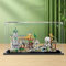 Acryl Schaukasten Vitrine Kompatibel Mit Lego 10316 Icons Der Herr der Ringe: Bruchtal, Vitrine Schaukasten Staubdicht Showcase Display Case für Lego 10316 (Ohne Modell Kit) (Stil A)