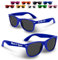 GRAVURE CONCEPT Lunettes de Soleil Mariage & Événements, EVJF/EVG À Personnaliser - Lot de 10/25/50/100 - Protection UV400 (BRISA) (Bleu)