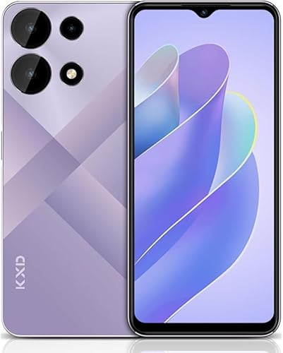 KXD A10 Handy Ohne Vertrag,12GB+128GB ROM/256GB Erweiterung，Android 13 günstiges Smartphone，Octa Core 90Hz 6.6 HD+ Display, 4500mAh，13MP+8MP Kamera, Fingerabdruck,GPS, Dual SIM 4G Simlockfreie