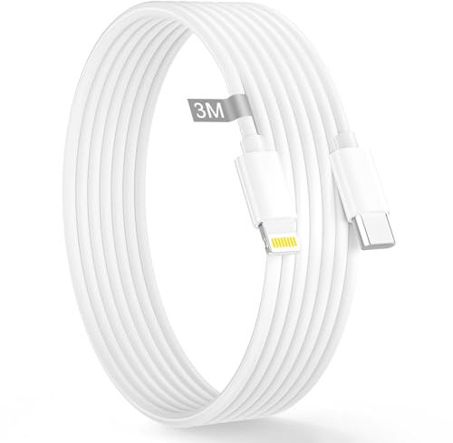 Apple MFi Certified USB C to Lightning Cable - 3M Extra Long iPhone Charger Cable for iPhone 14/13/12/11 Pro Max/XS/8