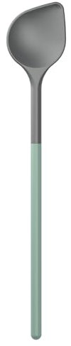 Rosti Optima Kochlöffel Kunststoff, Rührlöffel mit Spitze/Spitzlöffel, Hitzebeständig bis zu 220°C, Spülmaschinenfest, aus Nylon, Länge 31 cm, Durchmesser Kopf 5,5 cm, Nordic Green