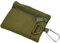 EDC Molle Pouch, Kompakte Geldbörse mit Karabiner, Outdoor Mini Tragbares Schlüsselkartenetui, Camping Reißverschluss Tragbare Tasche für Den Außenbereich