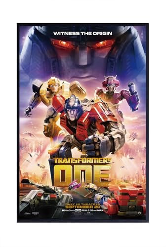 TESIOON Theissen Anime Cartoon Transformers One Movie Poster Film #1 - Matte Wandposter Frameless Gift 38cm x 58cm