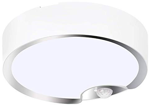 Plomevry Motion Sensor Ceiling Lights Battery Powered Indoor/Outdoor LED Ceiling Lights for Corridor Laundry Room