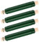 4 Rouleaux x 40m Fil de Fer Fleuriste, Fil de Fer Vert Galvanisé, Fil de Fleurs pour Compositions, Fil de Jardinage pour Fixer Plantes et Fleurs DIY Fil de Fer Souple Loisir Creatif (Total 160 m)