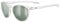 uvex LGL 53 - Sonnenbrille für Damen und Herren - starker Schutz vor Sonnenstrahlung - 100% UVA-, B, C Schutz - transparent/green - one size