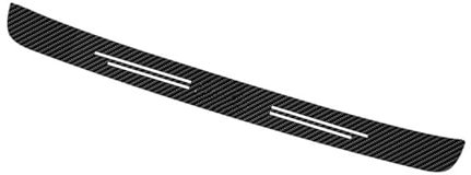 rear bumper protector Car Trunk Door Sill Strips for Peugeot 2008 Carbon Fiber Rear Bumper Protection Sticker