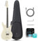 Electric Guitar Inspire 39 Smart Electric Carbon Fiber Guitarra with 15W Wireless Speaker, 20 Distinct Tones, Onboard Presets, Charging Cable, Adjusting Wrench, and Gig Bag