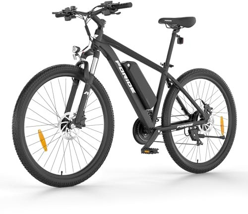Foride Xtremer 2 27.5''/29'' E-Bike für Erwachsene, 24 Gang Elektrofahrrad mit 561.6Wh Akku, Hydraulische Scheibenbremse,120km Reichweite E Bike Herren Damen für Fahrten im Freien (Zoll, 27.5)