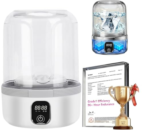 Mini machine à laver 4.0 | Lave-sous-vêtements portable de 1,5 L – 99,99 % de propreté 【Moteur allemand à haute efficacité n°1】【Lumière UV-C certifiée SGS】 Idéal pour la maison, les voyages, les