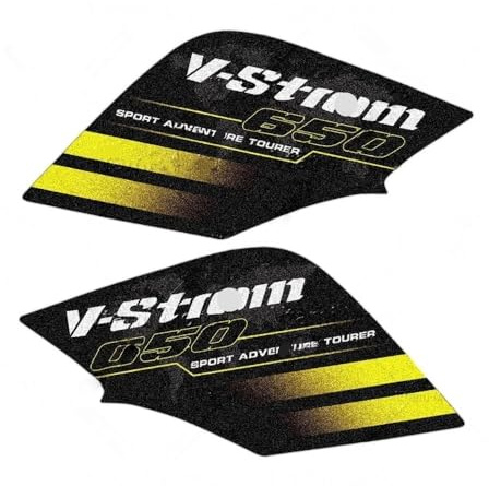 Moto serbatoio Adesivo Adesivo antiscivolo protezione laterale del serbatoio carburante moto per Suz&uki V-STROM 650 XT 2017-2024 2023