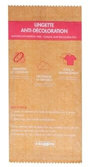 Lingettes anti-décoloration linge par 500