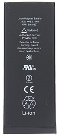 Batteria Pila Interna Ricambio per Iphone 6 APN 616-0805 Qualità top Flat 1810 mAh - Li-Ion - 3.82V