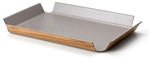 Continenta RutschfestesTablett Taupe/metallic 2906 45 x 34 x 10 cm
