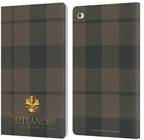 Head Case Designs Licenciado Oficialmente Outlander Cocknammon Tartanes Carcasa de Cuero Tipo Libro Compatible con Apple iPad Mini 4