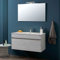 Kiamami Valentina Mobile bagno sospeso 100 cm con cassettone promenade | Sole