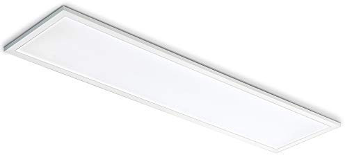 Panneau LED encastré 120 x 30 48 W lampe lumière bureau 4000 K rectangulaire 4800 lm (blanc naturel)
