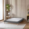 Cache-sommier Coton Jersey Anthracite 100x200