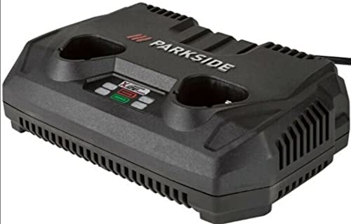 PARKSIDE® Caricatore PDSLG 12 A1, 150 Watt, per la ricarica di 2 batterie, alloggiamento compatto