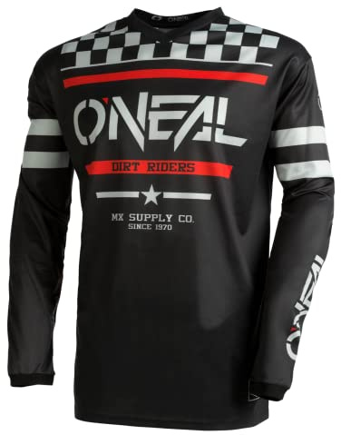 O'NEAL ELEMENT Jersey Mädchen RACEWEAR Schwarz/Grau/Pink