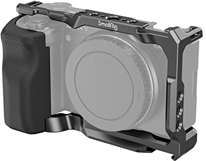 SMALLRIG ZV-E10 Käfig mit Griff und integrierter Schnellwechselplatte für AR-ca Swiss, Cage mit Grip für Sony ZV-E10-3538B