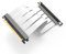LINKUP – AVA PCIe 4.0 Gen 4 x16 Riser Cable – RTX 4090 RX7900 Ready – Boost Your Gaming Performance – 90 Degree White (20cm)