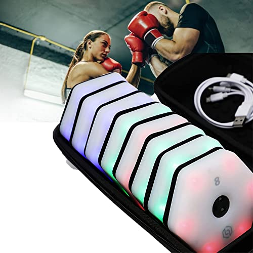 HUMNZR Reaction Agility Reaction Speed Training Light, Speed Agility Response Equipment, Teenager Boxing Reaction Lights, FüR Basketball Football Boxing Badminton Athleten,8lights