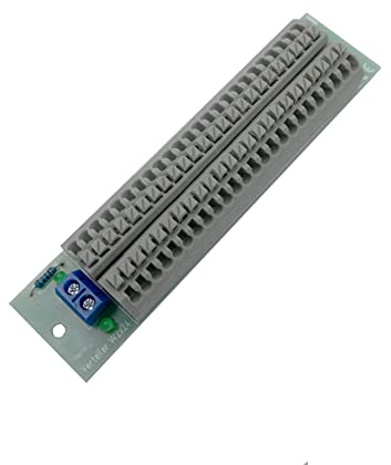 Schürberg Stromverteiler für Modellbau/RC | Gleichstrom & Wechselstrom | Verschiedene Modelle (Federklemme 24-Fach, Liefermenge: 1 Stück.)