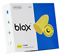 Blox Sleep & Focus Schaumstoff-Ohrstöpsel Small 10 Stück - Gelb
