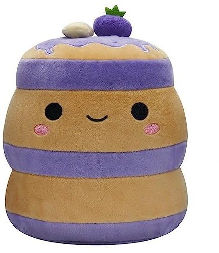 REI TOYS Squishmallows Personaggio 20 Cm: Bluberry Pancakes