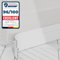 HNNHOME Boudin de porte autocollant de 1 mètre pour bas de porte, économe en énergie et insonorisant, blanc