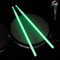 1 paire baguettes lumineuses Pour batterie,Bâtons De Tambour Fluorescents,5A Baguettes Batterie Lumineuses pour instruments de musique,Baguettes lumineuses en nylon,pour La Pratique De La Performance