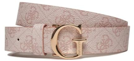 GUESS Vikky Adjustable Pant Belt W95 Blush Logo - kürzbar