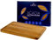 Giesty® Tabla de cortar de madera maciza acacia/redwood, tabla cocina reversible con ranura para jugos y asas, bloque de carnicero para carne, verduras, pan, queso (Acacia, 35cm x 25cm x 1,8cm)