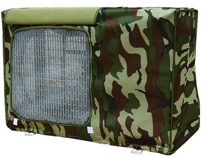 XRRJFYH AC Covers for Outside Air Conditioner Cover Vent AC Unit Cover Mesh Air Conditioner Covers for Outside Heat Pump Cover HVAC Cover (Color : Camouflage-a, Size : 88x35x60cm)