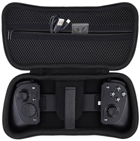 Aenllosi per controller di gioco Razer Kishi V3 Pro/Kishi Ultra – Custodia da trasporto rigida protettiva – Non include il controller Razer, solo custodia, Nero
