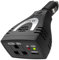 CHUNCSIL75W - Inverter da auto montato DC12 V su AC 110 V/220 V, trasformatore di potenza per auto
