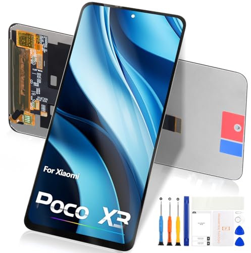 Pantalla para Xiaomi Poco X3 Pantalla LCD - para Xiaomi Poco X3 / Poco X3 NFC/Poco X3 Pro LCD Pantalla Táctil Screen MZB07Z0IN MZB07Z1IN MZB07Z2IN LCD Digitalizador Asamblea Kit