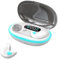 Cuffie Cancellazione Rumore X55 Sleeping Earbuds Mini Cuffie TWS bluetooth Auricolari Stereo Nascosti Cuffie Con Microfono HD Chiamata Impermeabile Per Lavoro Cuffie Bluetooth(White)
