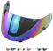 Everalo Visiere Casque Compatible avec Hjc CS15 - IS16 - FG15 - TR1 - FS11 - CLSP - CLST 2 - CSR1 - Ecran HJ09 - Visière Casque Anti-Rayures (Iridium)