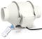 Dibaful 8 Inch 120W White Duct Extractor Fan With Remote Control, Bathroom Extractor Fan Inline Ventilation Exhaust Fan for Duct Connection Grow Room Hydroponics Basements 3D Printer
