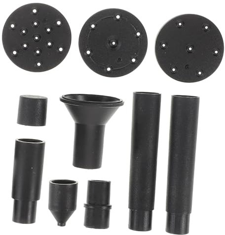 BESPORTBLE 10Pcs Solar Fountain Replacement Nozzles for Outdoor Water Features Bird Bath Pool Decor Easy Installation Solar Powered Pump Accessories