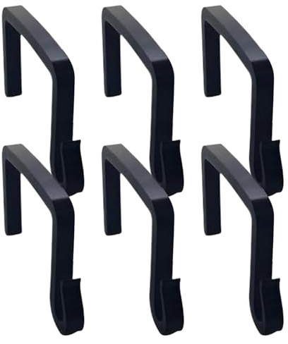 Hooks for Outdoor Lights | Waterproof Hook for Wall and String Lights | Holder for Roof, Patio, Fence, Roof, Pergola, Awning, Garden,